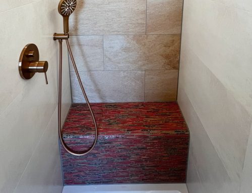 Fliesenarbeiten – Dusche in Struppen
